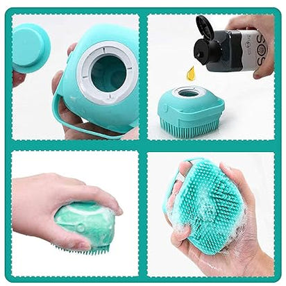 Bath Brush for Pet Grooming & Massage