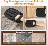 Pet Hair Removal Glove for Cats and Dogs - Electrostatic Pet Hair Remover Glove | The Magic Brush