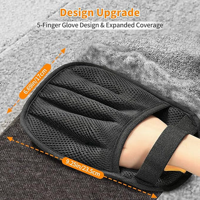 Pet Hair Removal Glove for Cats and Dogs - Electrostatic Pet Hair Remover Glove | The Magic Brush