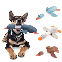 Large Plush Duck Dog Toy