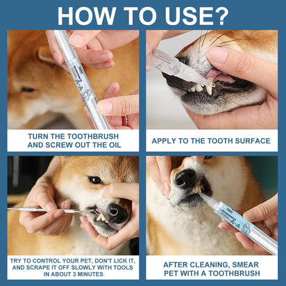 Pet Teeth Cleaning Pen – All-in-One Oral Care