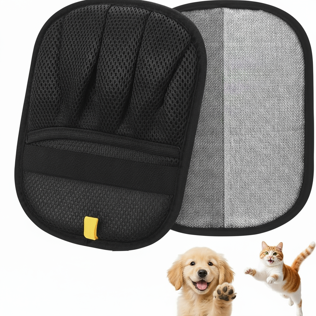 Pet Hair Removal Glove for Cats and Dogs - Electrostatic Pet Hair Remover Glove | The Magic Brush